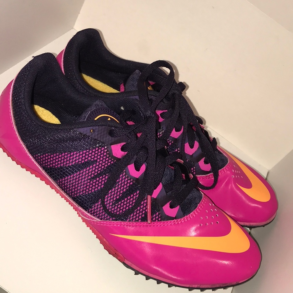Nike track sprinting shoes